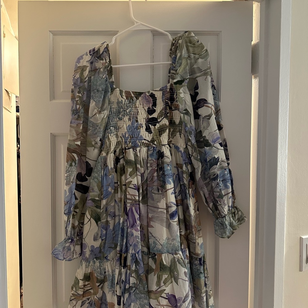 & Other Stories Multicolor Floral Kids Dress - Picture 3 of 7
